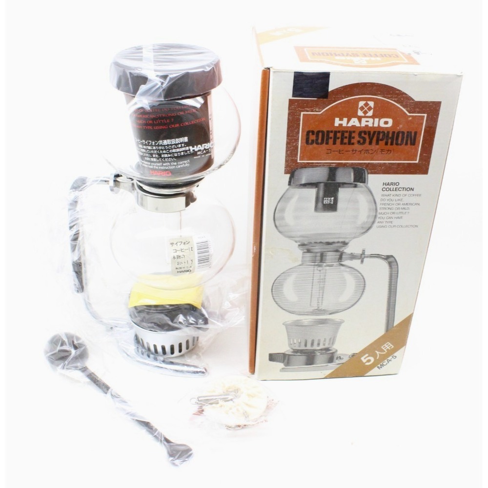 Hario MCA-5 Coffee Siphon 5 cup Vintage‎ Japan NEW in original box